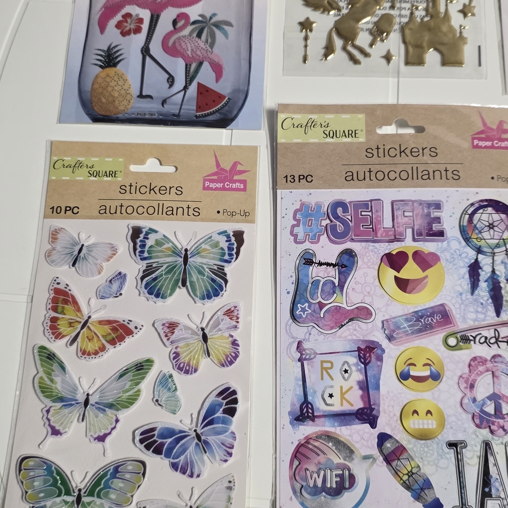 Assorted Colorful Sticker Set for Parties - Picture 6 of 9